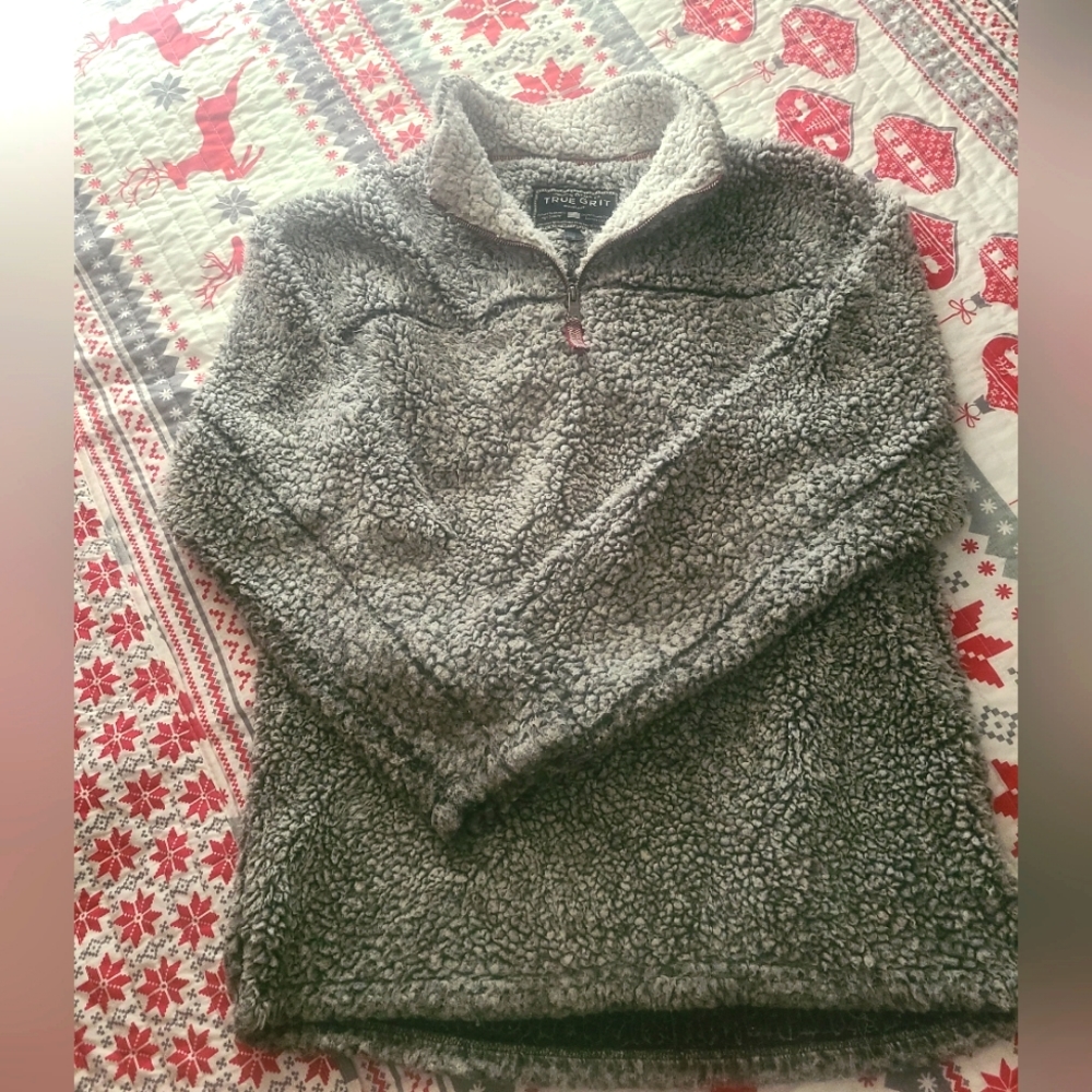 Women's True Grit Sherpa Pullover Size L